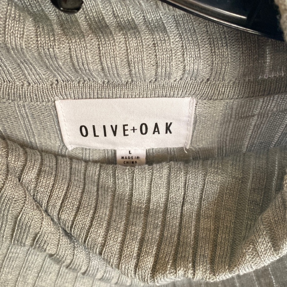 Lightweight cowl neck sweater